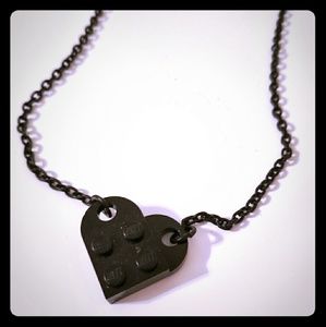 Lego Heart Necklace